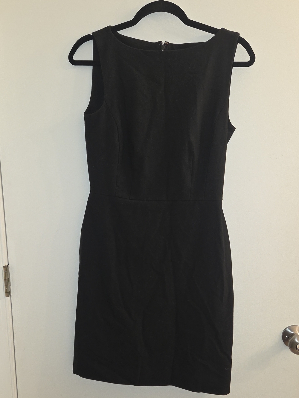 Ann Taylor Black Boatneck Dress, Size 2P